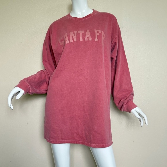 Nasty Gal Dresses & Skirts - Nasty Gal Santa Fe Pink Sweatshirt Mini Dress